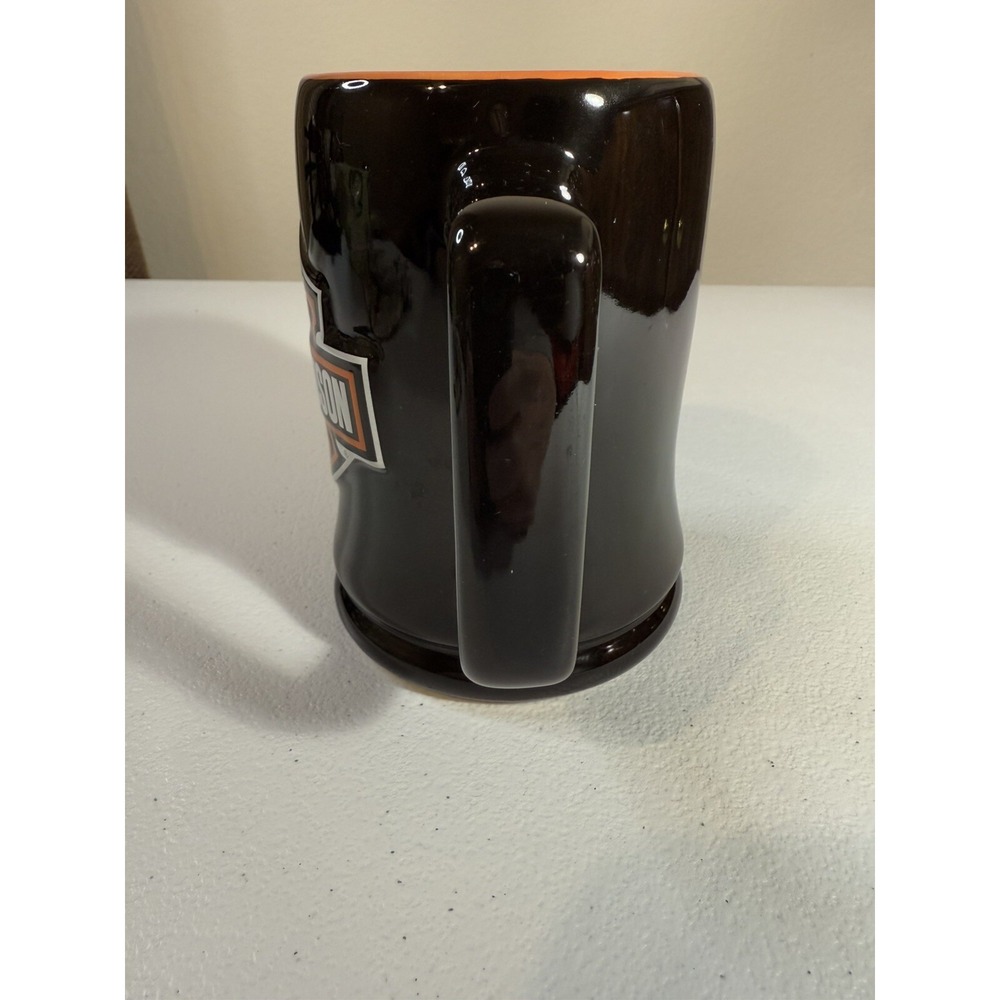 Harley Davidson Motor Cycles 20 oz Raised Logo Tall Mug - Picture 4 of 6